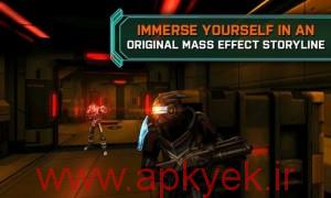 دانلود بازی اکشن و گرافیکی Mass Effect Infiltrator 1.0.39 اندروید
