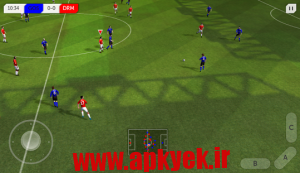 دانلود بازی فوتبال لیگ رویایی Dream League Soccer 2.06 اندروید مود شده