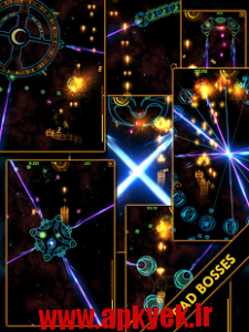 دانلود بازی آسمان رنگی Plasma Sky - rad space shooter v5.0.5 اندروید مود شده
