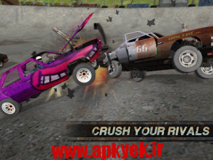 دانلود بازی تخریب ماشین Demolition Derby: Crash Racing v1.0.0 اندروید