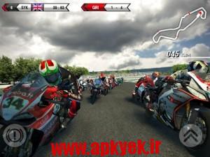 دانلود بازی مسابقه موتور سواری SBK15 Official Mobile Game v1.0.0 اندروید مود شده