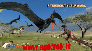 دانلود بازی سوسمارها Pterodactyl Survival Simulator 1.0 اندروید