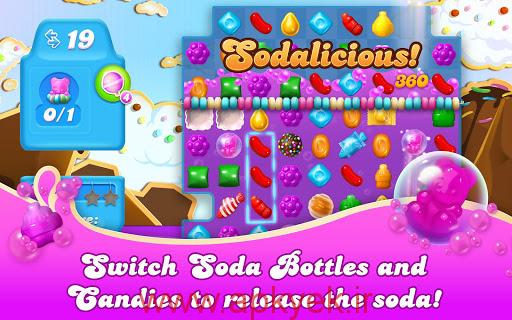 دانلود بازی حماسه آب نبات ها Candy Crush Soda Saga 1.55.15 اندروید