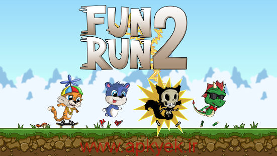 دانلود بازی Fun Run 2 – Multiplayer Race 2.1 اندروید