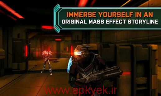 دانلود بازی اکشن و گرافیکی Mass Effect Infiltrator 1.0.39 اندروید