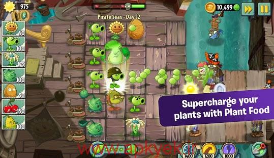 دانلود بازی گیاهان در مقابل زامبی ها Plants vs Zombies 2 3.6.1 اندروید
