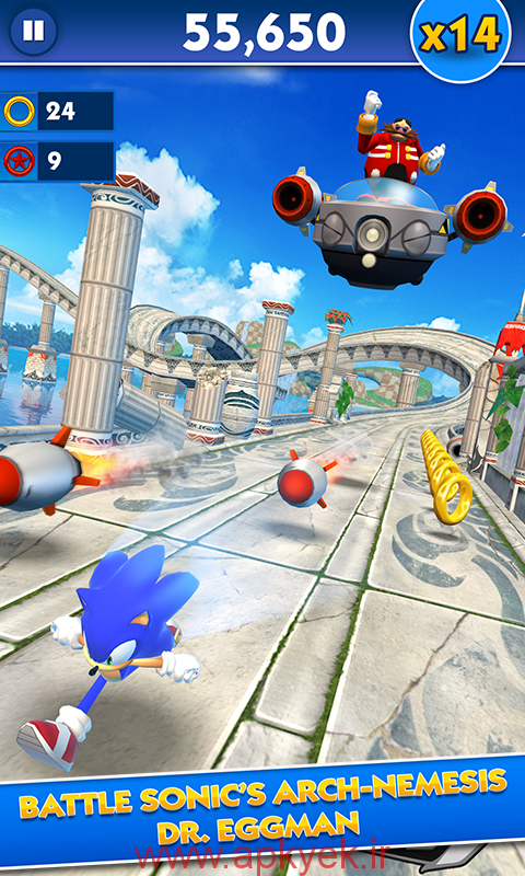دانلود بازی Sonic Dash 2.1.0.Go اندروید