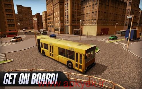 دانلود بازی شبیه ساز اتوبوس Bus Simulator 2015 1.8.2 اندروید مود شده
