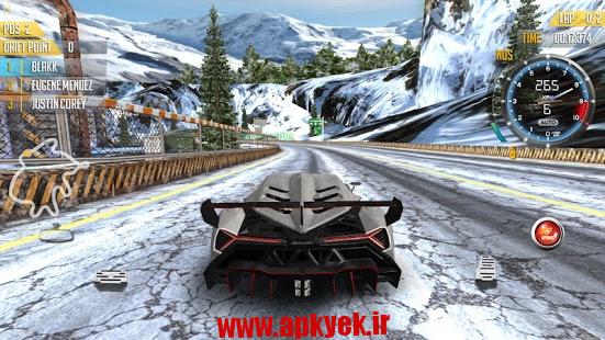 دانلود بازی گرافیکی مسابقه آدرنالین Adrenaline Racing: Hypercars 1.0.3 اندروید