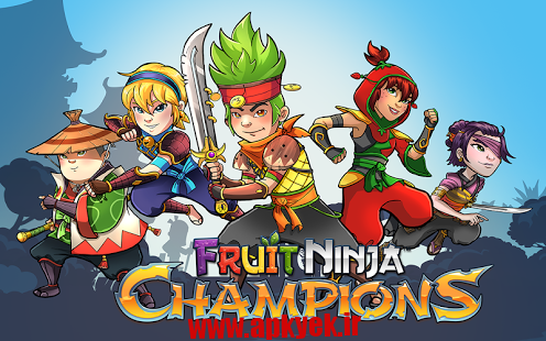 دانلود بازی برش میوه های قهرمان Fruit Ninja Champions 1.4.5 اندروید