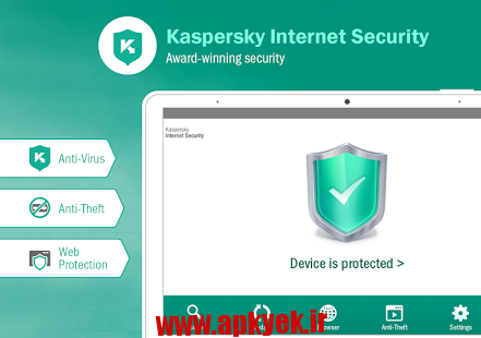 دانلود آنتی ویروس کاسپر اسکایKaspersky Internet Security 11.8.4.620 اندروید