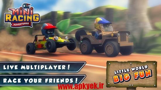 دانلود بازی مسابقات کوچک Mini Racing Adventures 1.2 اندروید