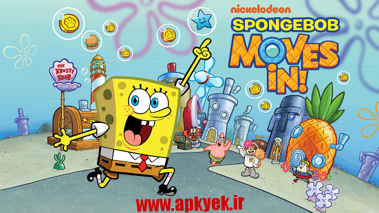 دانلود بازی باب اسفنجی SpongeBob Moves In 4.32.01 اندروید مود شده