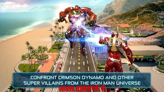 دانلود بازی ایرون من مرد اهنی Iron Man 3 – The Official Game v1.6.9g اندروید