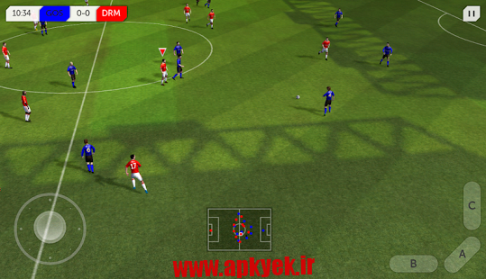 دانلود بازی فوتبال لیگ رویایی Dream League Soccer 3.09 اندروید