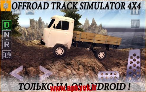 دانلود بازی شبیه ساز خاور Offroad Track Simulator 4×4 v1.00 اندروید
