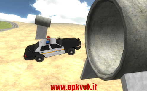 دانلود بازی رانندگی با ماشین پلیس Police Car Driving 3D v1.05 اندروید