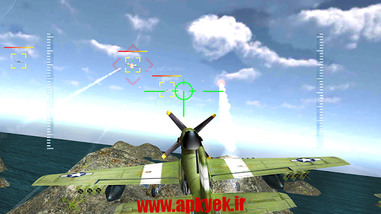 دانلود بازی جنگنده هوایی WW2 Pacific Fighter Attack 3D v1.0 اندروید