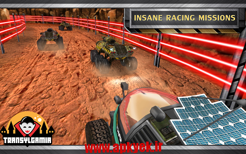 دانلود بازی ماشین های بیگانه Alien Cars 3D Future Racing v1.0 اندروید