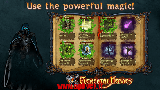 دانلود بازی قهرمانان واقعی Elemental Heroes v1.0.10082 اندروید