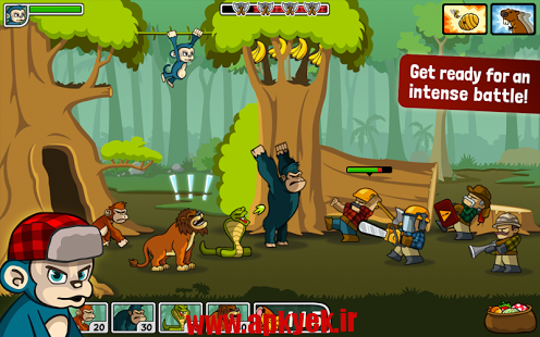 دانلود بازی Lumberwhack: Defend the Wild v3.2.0 اندروید مود شده