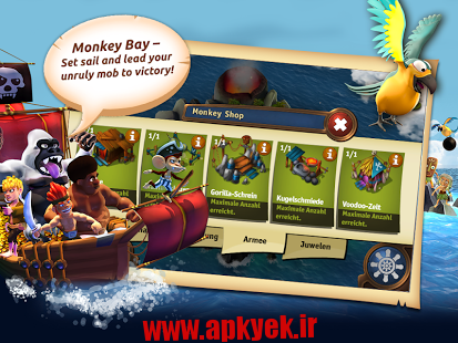 دانلود بازی میمون های خلیج Monkey Bay v1.0.5 اندروید