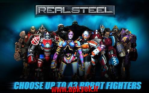 دانلود بازی مبارزه فولادی Real Steel HD v1.24.3 اندروید