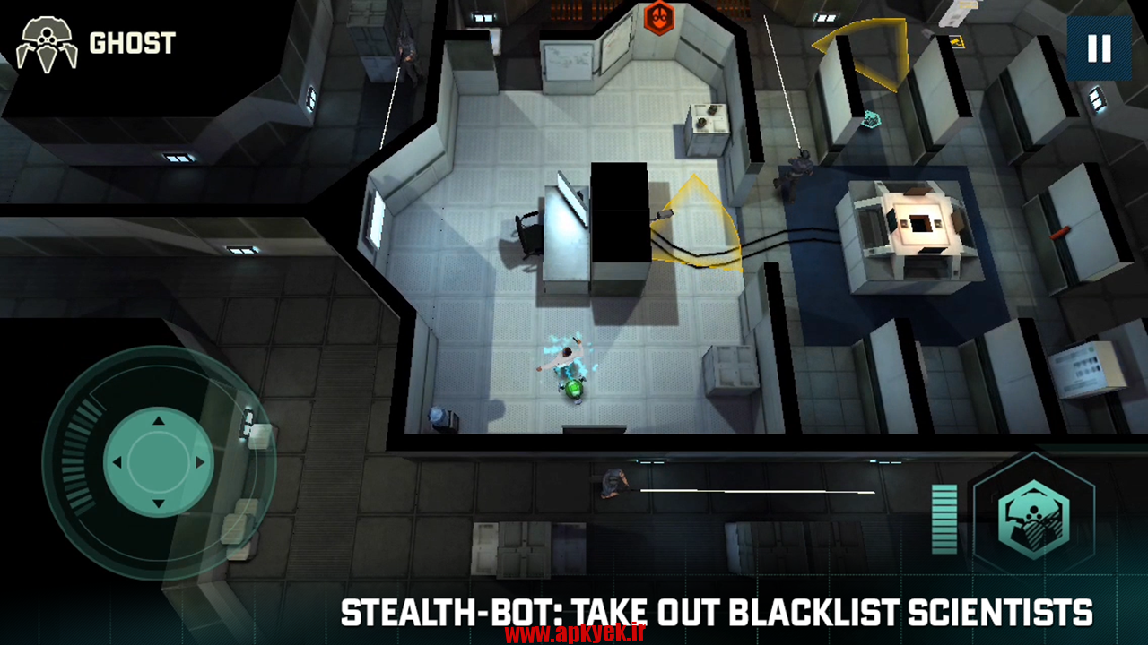 دانلود بازی عنکبوت های سیاه Splinter Cell Blacklist Spider-Bot v1.2.5 اندروید
