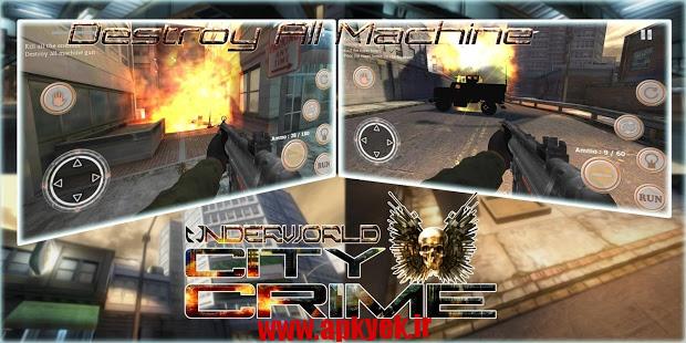 دانلود بازی شهر اموات Underworld City Crime v1.0 اندروید
