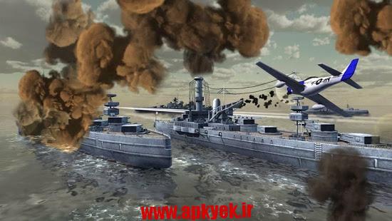 دانلود بازی کشتی جنگ World Warships Combat v1.0 اندروید مود شده