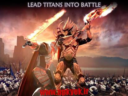 دانلود بازی سحر تیتان Dawn of Titans v1.3.1 اندروید