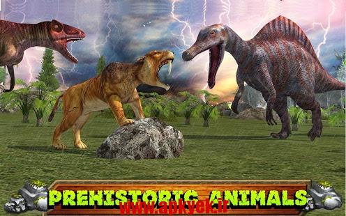 دانلود بازی انتقام دایناسورها Dinosaur Revenge 3D v1.1 اندروید
