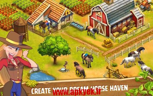 دانلود بازی پناهگاه اسب Horse Haven World Adventures v2.7.0 اندروید