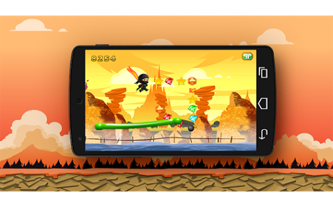 دانلود بازی پرش اژدها نینجا Ninja Dragon Jump v2.0 اندروید