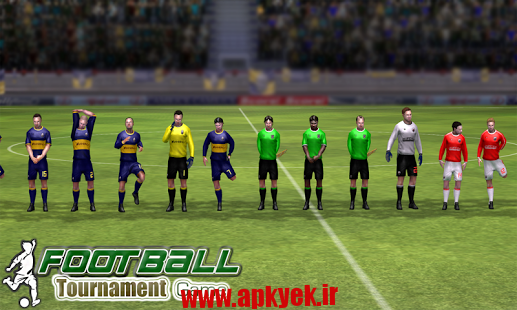 دانلود بازی رئال فوتبال Play Real Football Tournament v1.2 اندروید