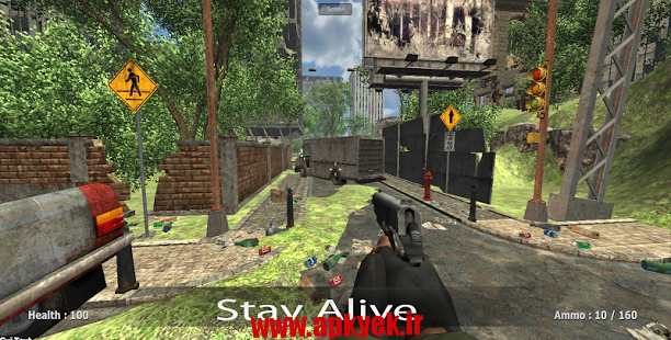 دانلود بازی زامبی های سرباز Soldiers VS Zombies v1.3 اندروید