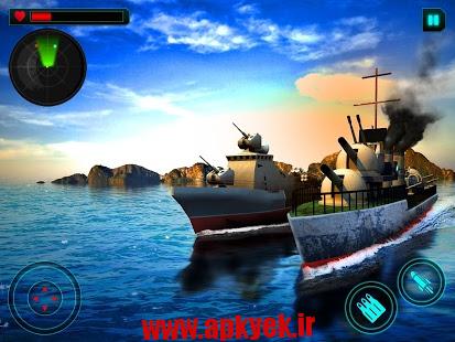 دانلود بازی جنگ جهانی نیروی دریایی World War Naval Battle 3D v1.0 اندروید