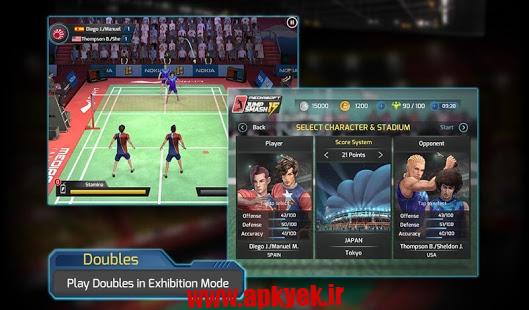 دانلود بازی تنیس مدرن Jump Smash™ ۱۵ v1.3.4 اندروید
