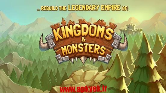 دانلود بازی هیولا امپراطور Kingdoms & Monsters 1.1.92 اندروید