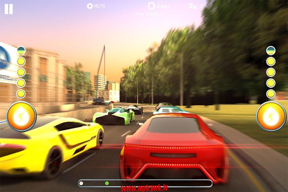 دانلود بازی آسفالت رکینگ Racing 3D: Asphalt Real Tracks 1.5 اندروید