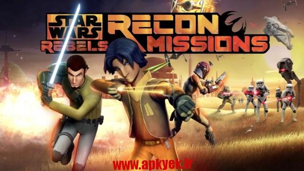 دانلود بازی جنگ و شورشیان ستارگان Star Wars Rebels: Missions 1.4.0 اندروید مود شده