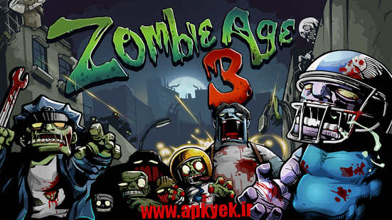 دانلود بازی سن زامبی سه Zombie Age 3 1.1.0 اندروید