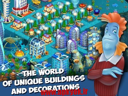 دانلود بازی ساخت کلان شهر Aquapolis-Build a megapolis! 1.13.40 اندروید