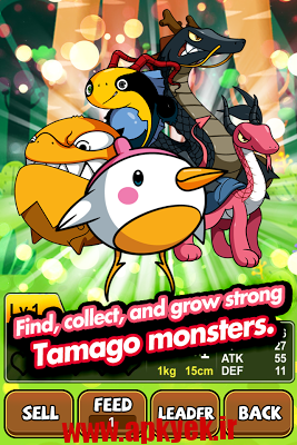 دانلود بازی بازگشت تامگو TAMAGO Monsters Returns 3.40 اندروید مود شده