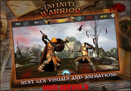 دانلود بازی جنگجو قدرتمند Infinite Warrior Remastered 1.0 اندروید
