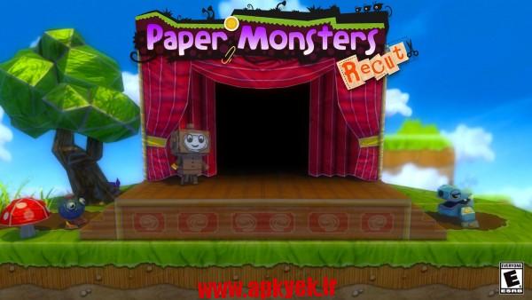 دانلود بازی هیولا کاغذی Paper Monsters Recut 1.17 اندروید