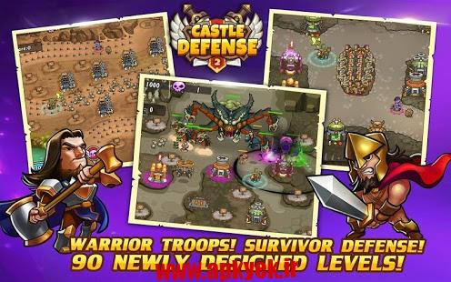دانلود بازی دفاع از قلعه دو Castle Defense 2 1.4.6 اندروید