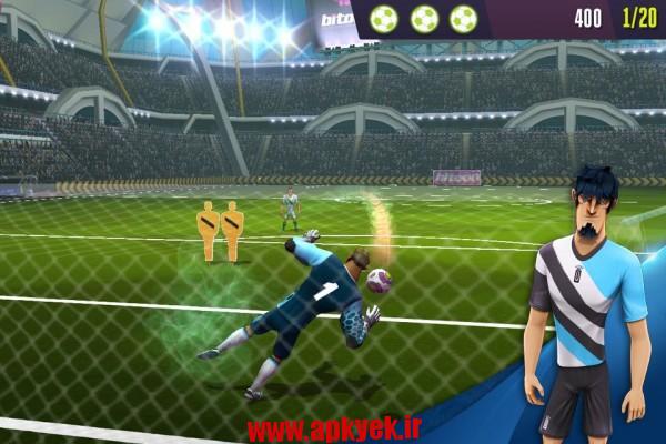 دانلود بازی ضربات آزاد Kicks!Football Warriors-Soccer 1.0.8 اندروید