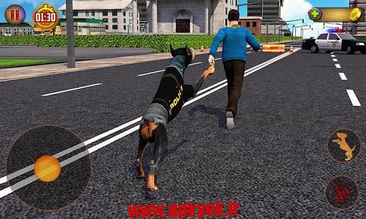 دانلود بازی شبیه ساز سگ Police Dog Simulator 3D 1.2 اندروید