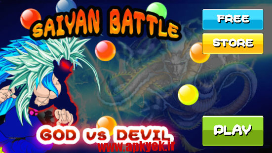 دانلود بازی شیطان سیاه Saiyan Battle of Goku Devil 1.2.1 اندروید مود شده